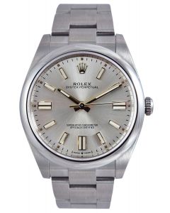 Rolex Oyster Perpetual 41mm Silver Dial 124300 - Unworn - 2023