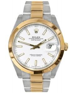 Rolex Datejust 41 White Dial Oyster 126303