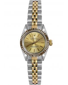 Rolex Oyster Perpetual Ladies 24mm Steel and Yellow Gold 67193
