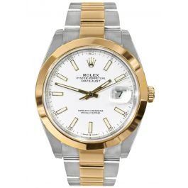 Rolex Datejust 41 White Dial Oyster 126303