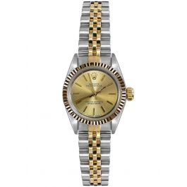 Rolex Oyster Perpetual Ladies 24mm Steel and Yellow Gold 67193